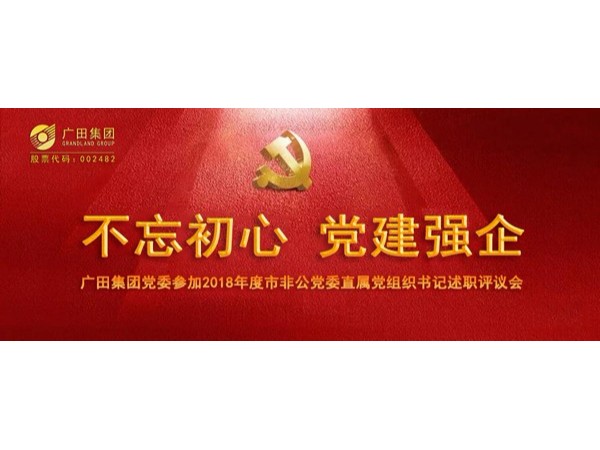參加2018年度市非公黨委直屬黨組織書(shū)記述職評(píng)議會(huì)